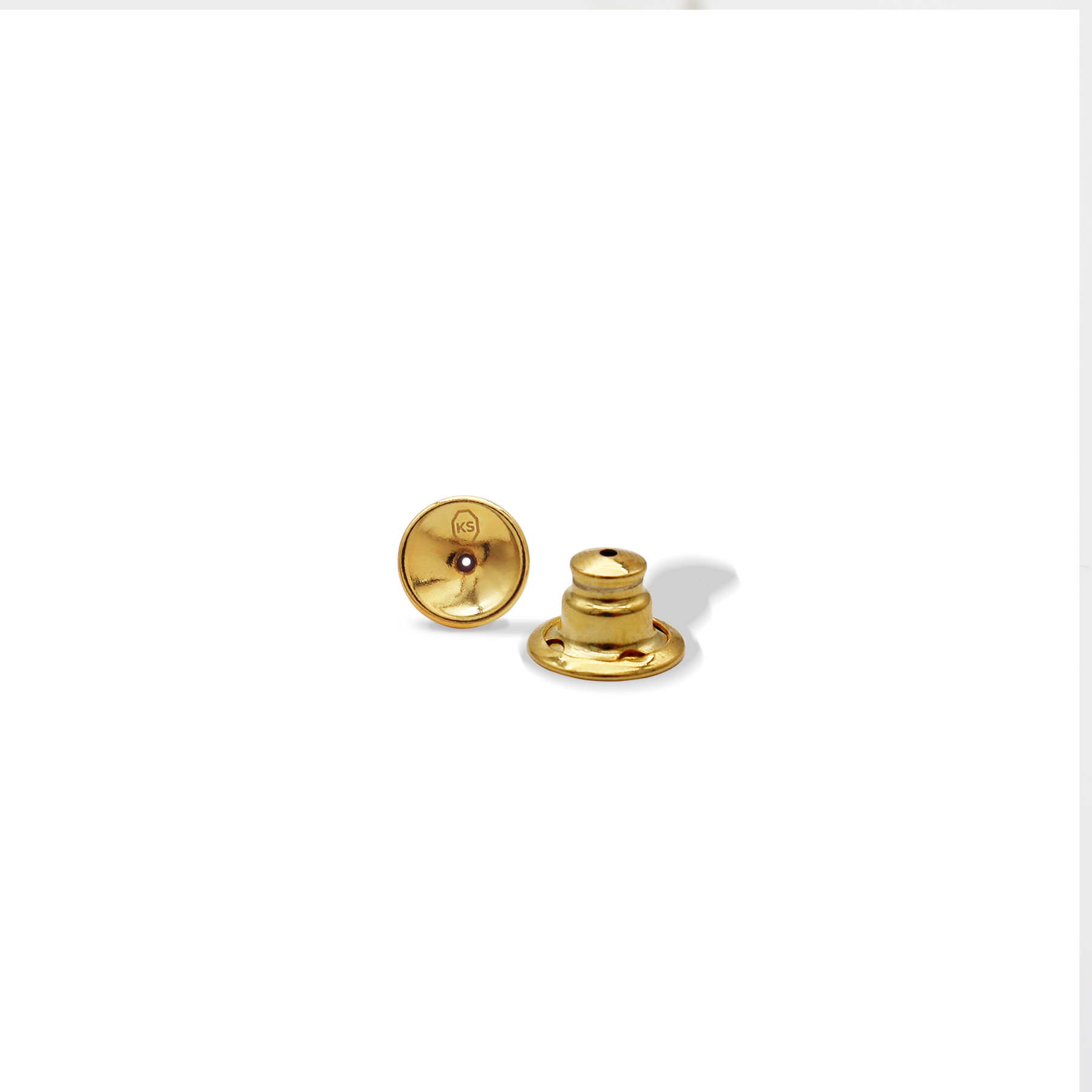 Soft Curve Hoop Earrings - 24K Gold Plated