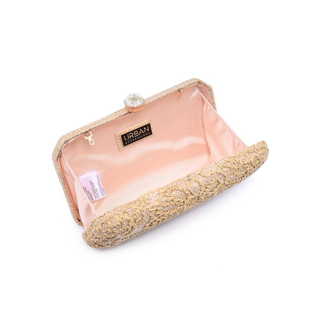 Carter Evening Bag - Natural