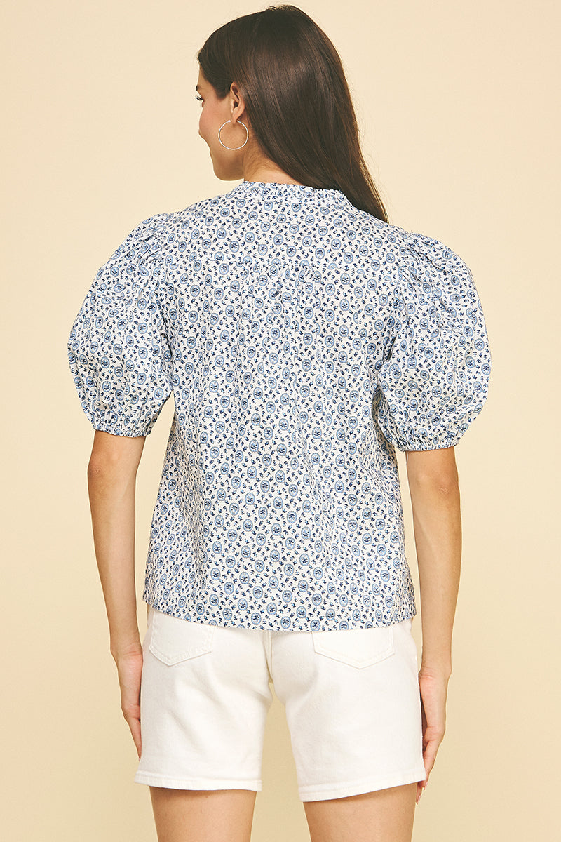 Annie Floral Print Blouse