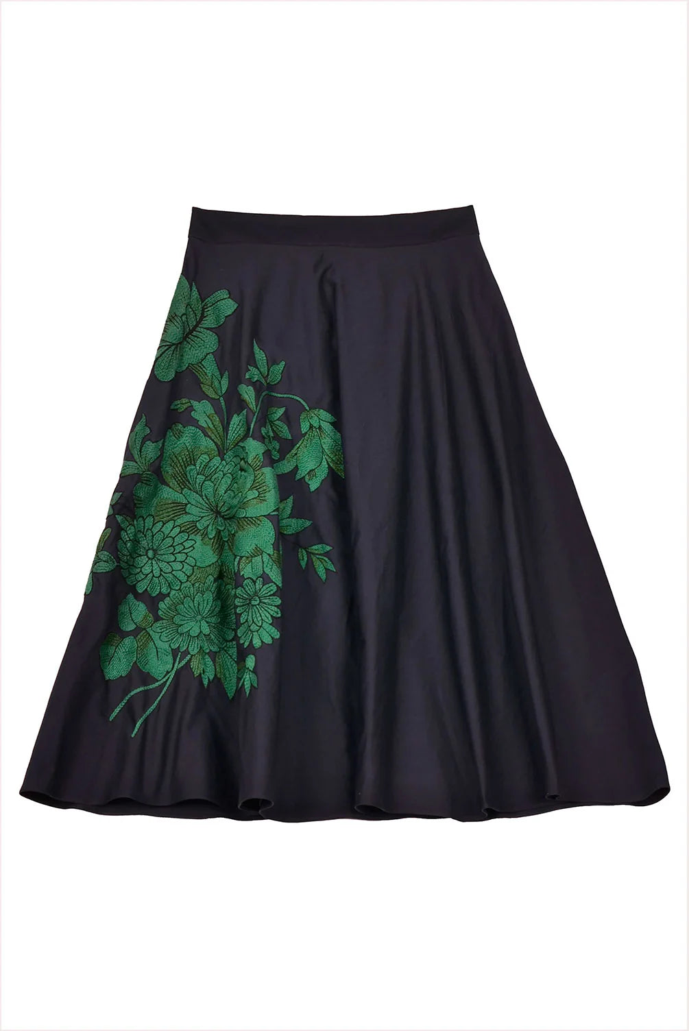 MII Corfou Hand Embroidered Long Skirt