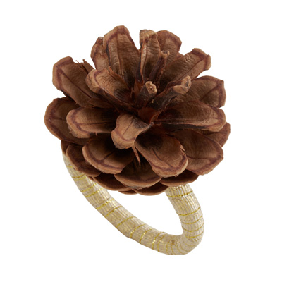 Pine Cone Napkin Rings