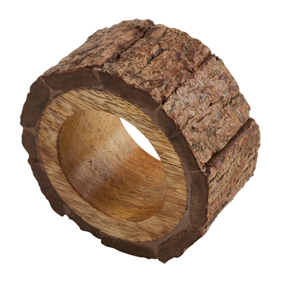 Wood Napkin Rings - Set of 4