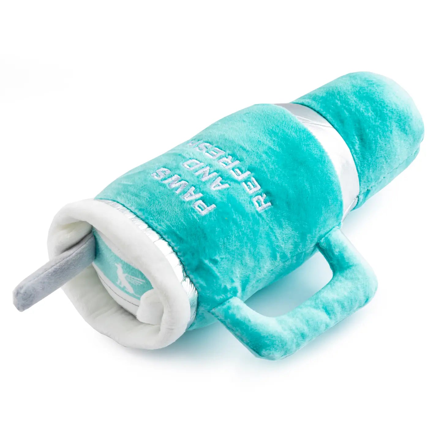 Snuggly Cup Dog Toy - Teal