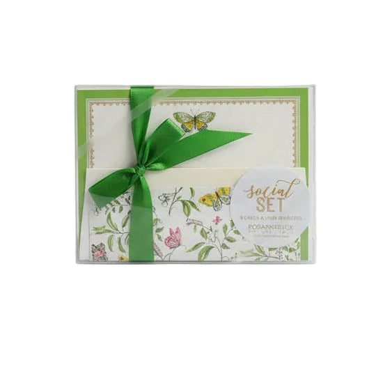Butterfly Vines Note Set
