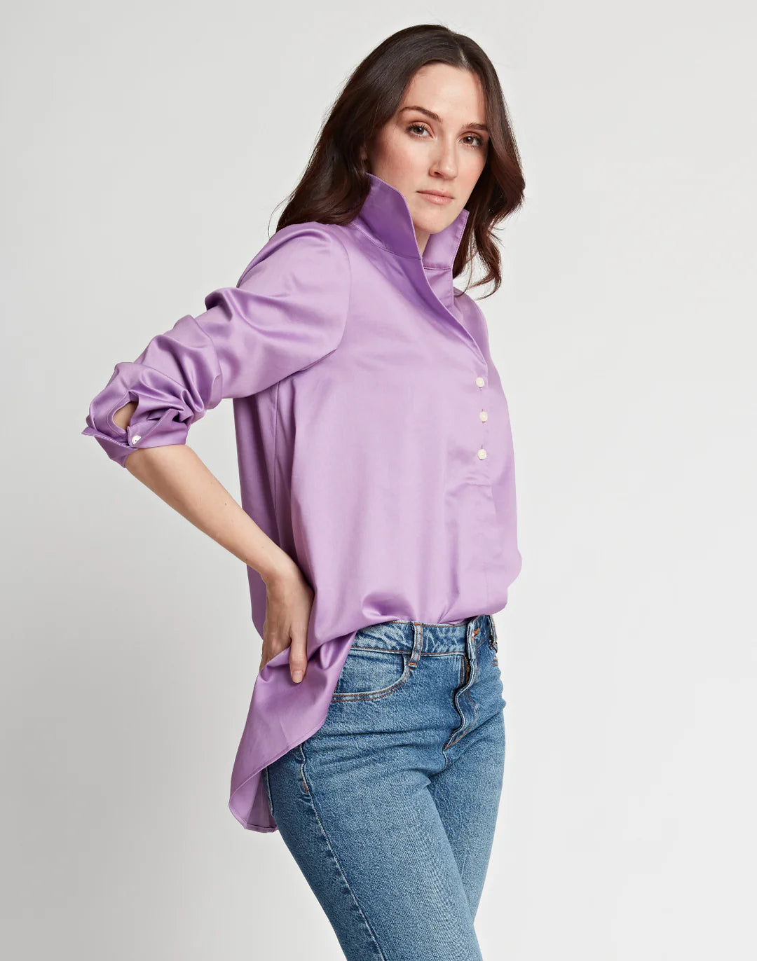 Hinson Wu Long Sleeve Betty - Amethyst