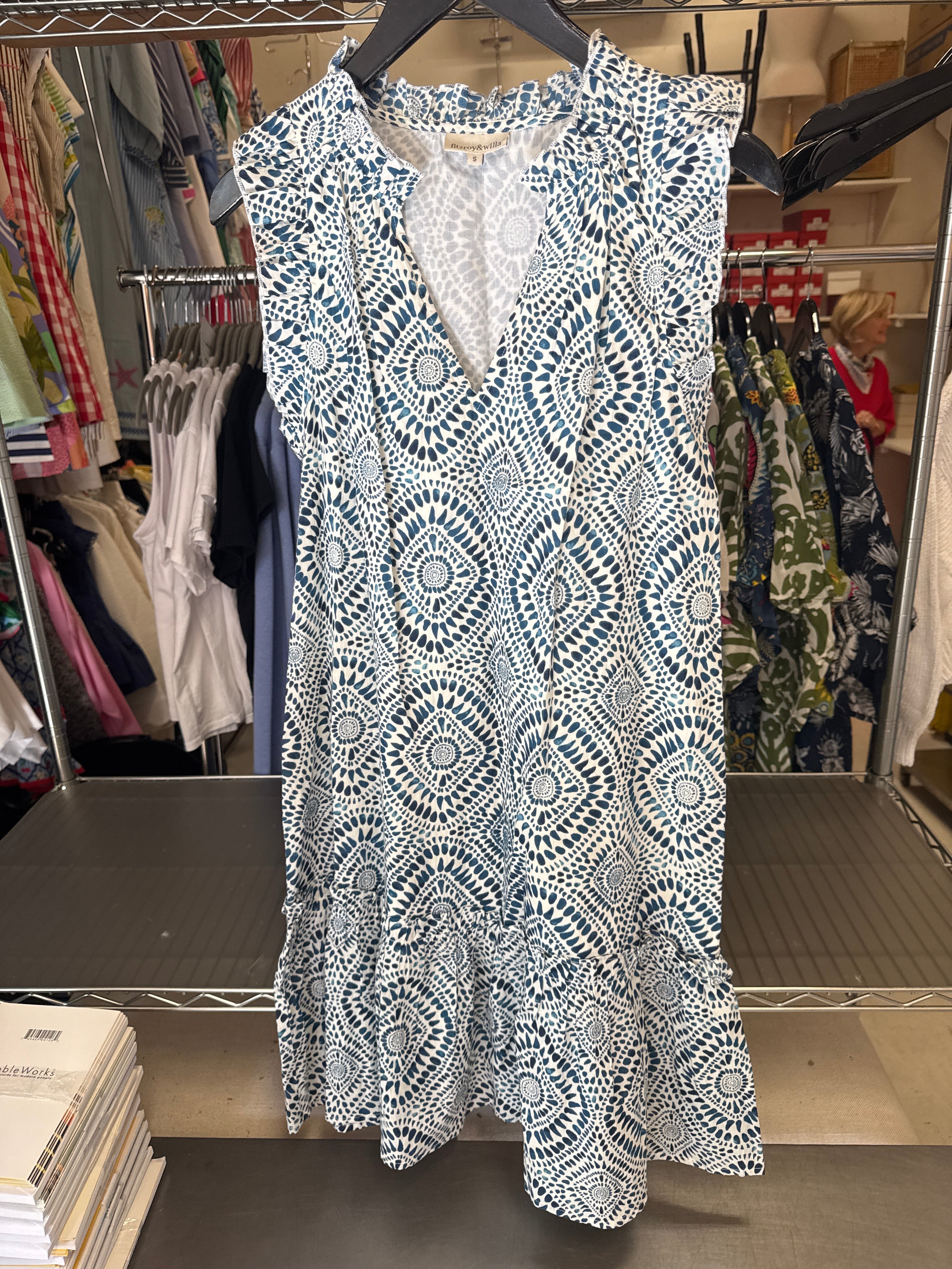 Nikki Dress - Navy