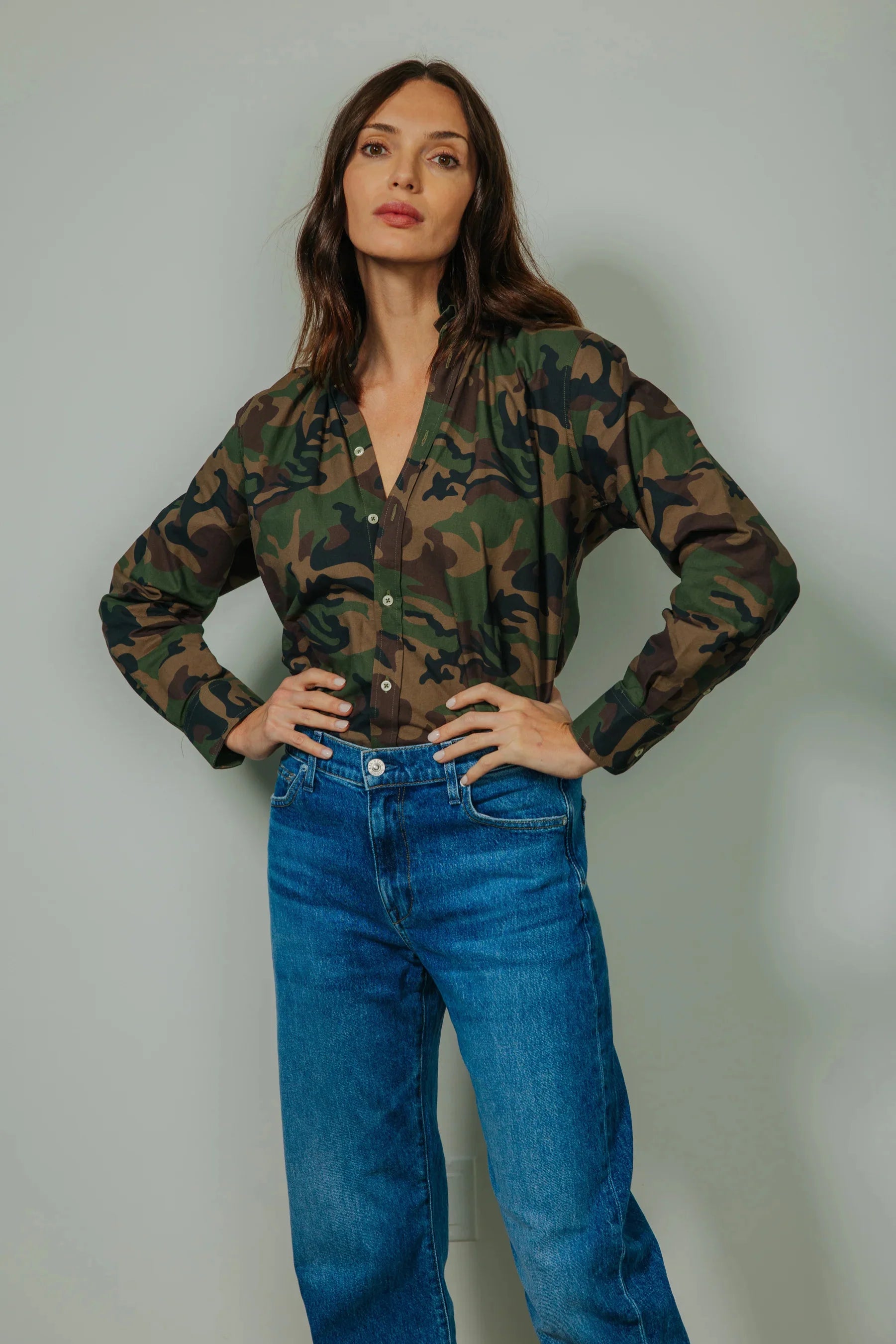 KMJ Quarantina Top | Camo