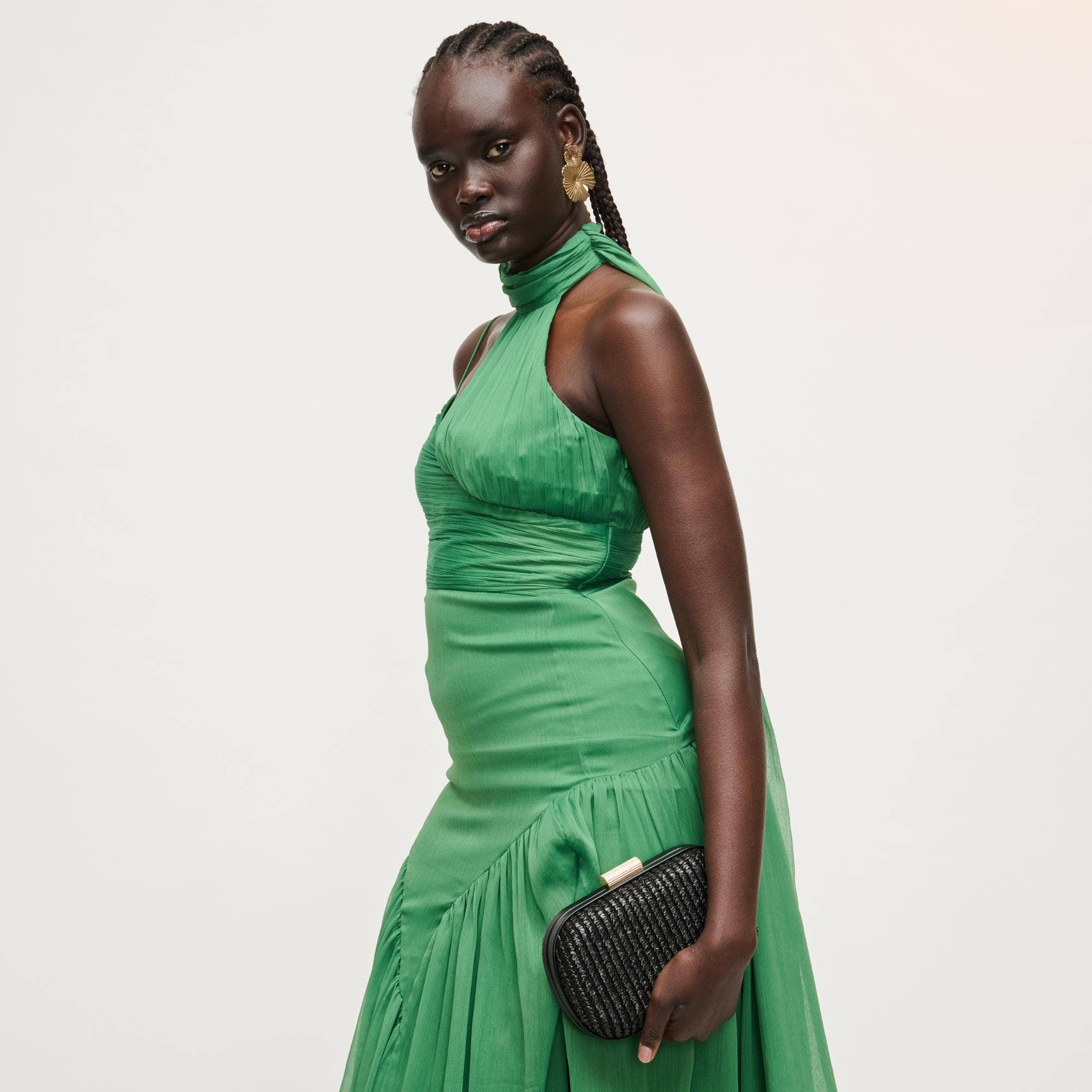 Alix Evening Bag - Natural