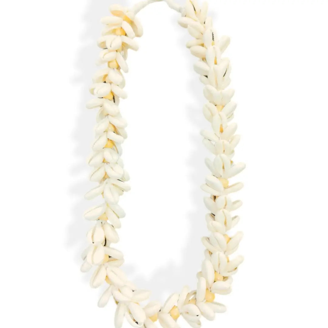 Cowrie Cabana Club Shell Necklace