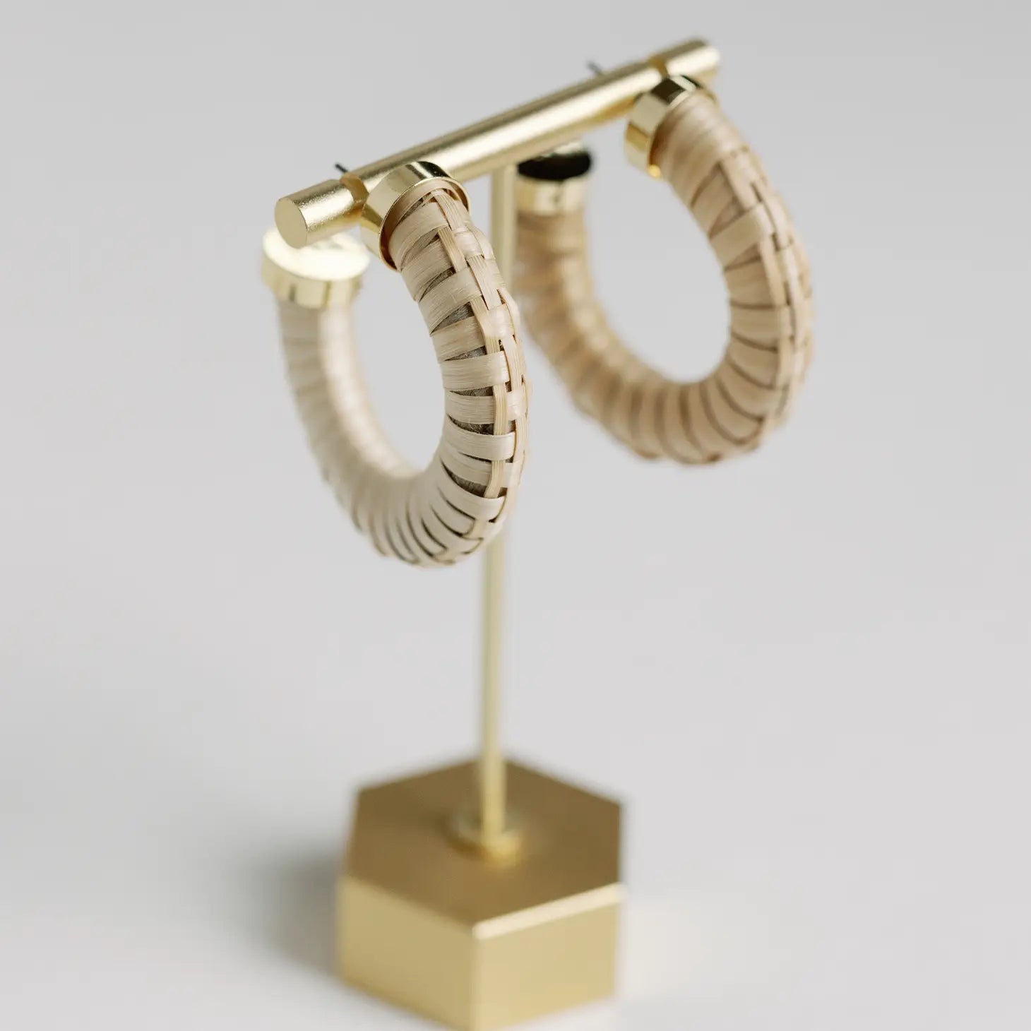 Rattan Wrapped Hoops