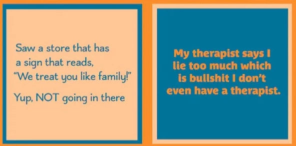 "Therapist" Beverage Napkin