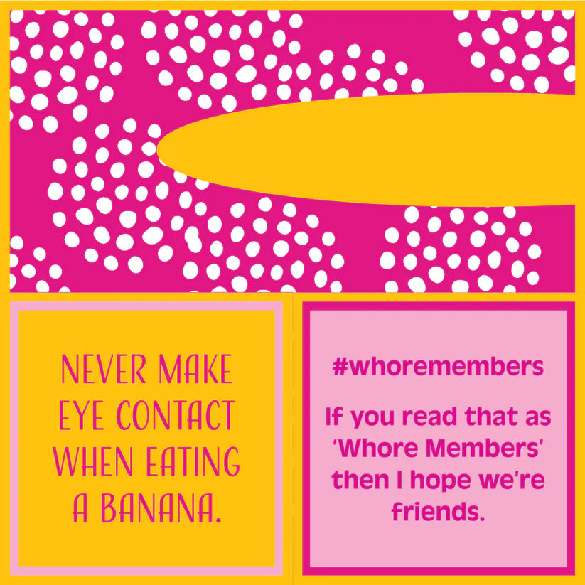 WHOREMEMBERS Cocktail Napkins