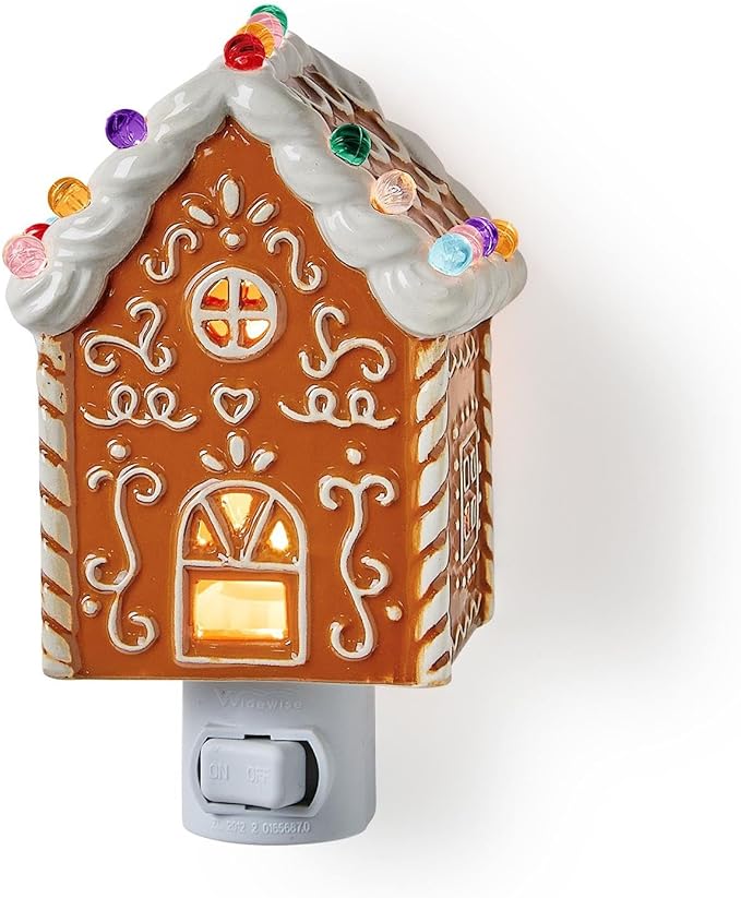 Gingerbread House Nightlight with Gift Box