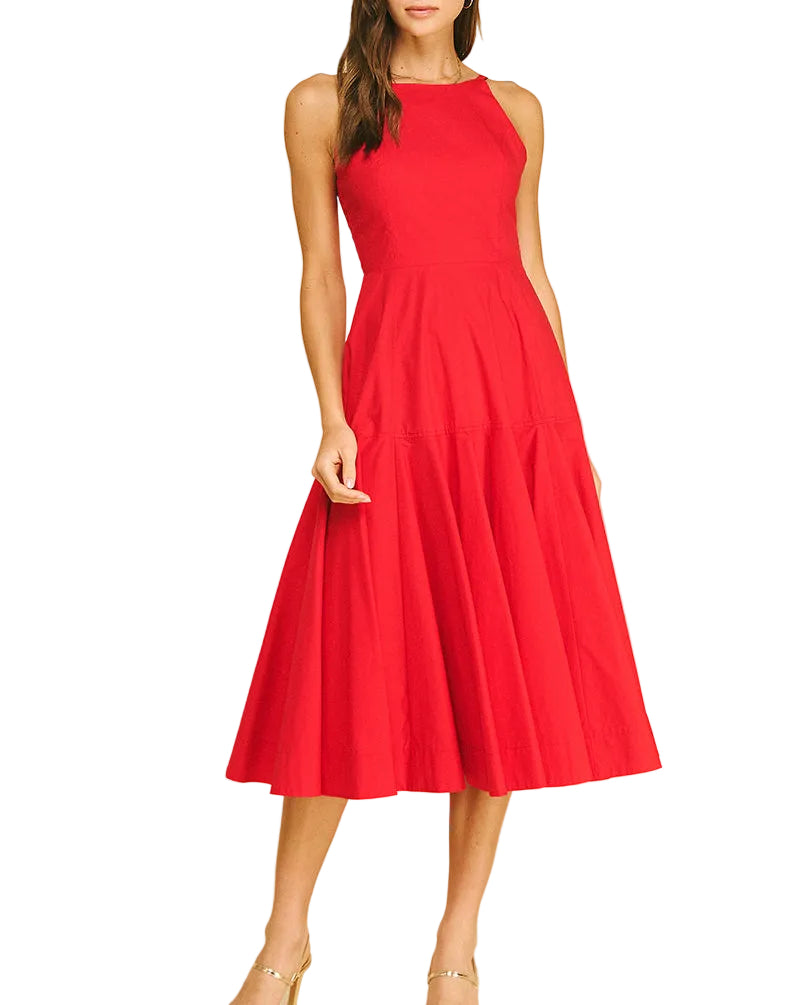 Red Hot Summer Dress