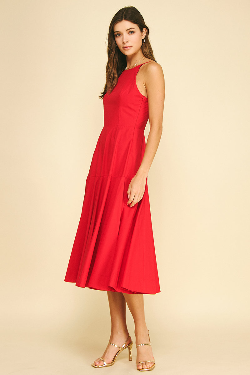 Red Hot Summer Dress