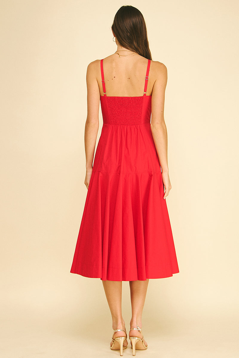 Red Hot Summer Dress