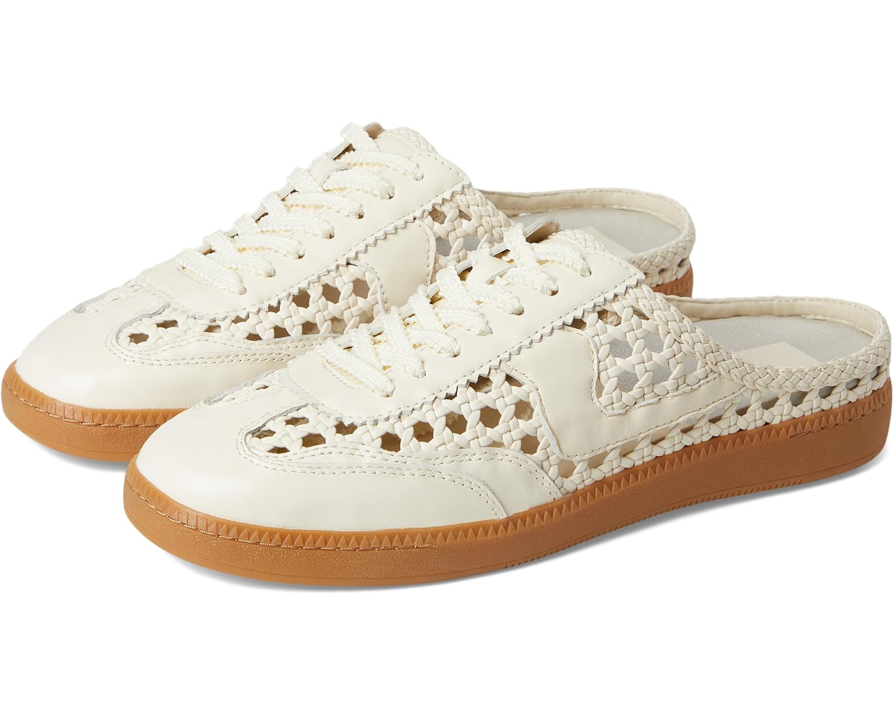 DOLCE VITA Notice Slide - Off White Woven Stella