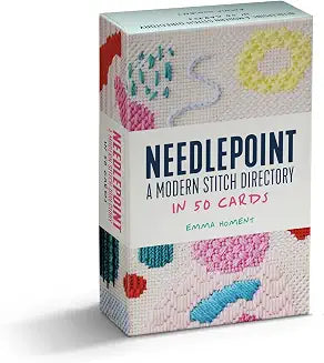 Needlepoint: A Modern Stitch Directory Card Deck