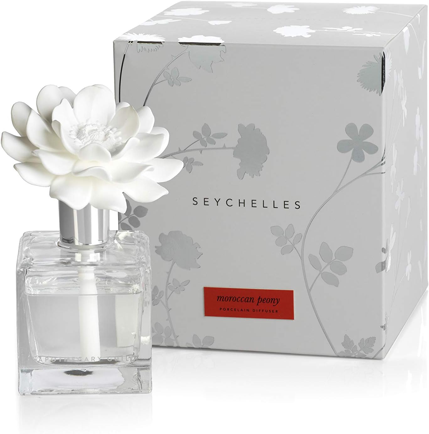 Seychelles Porcelain Diffuser | Moroccan Peony