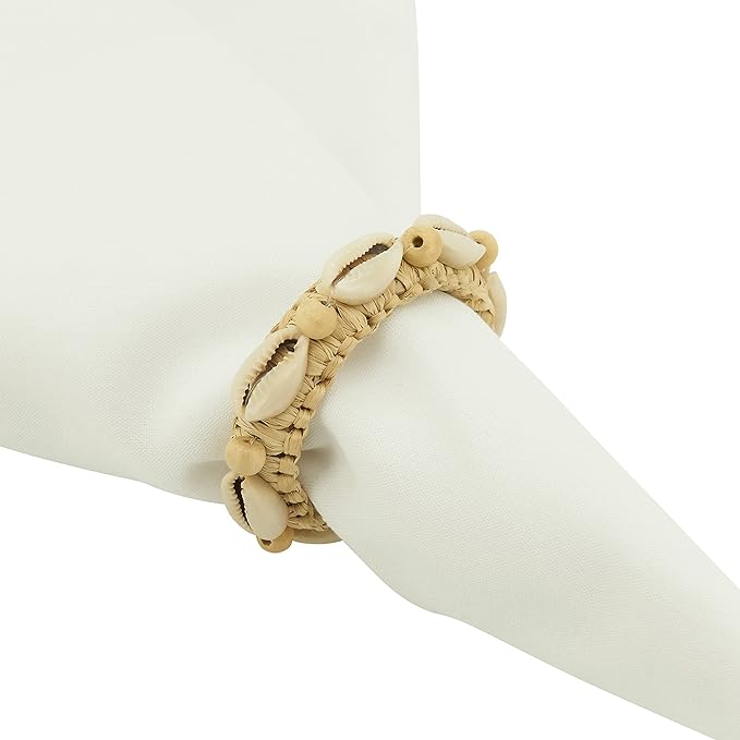 Sea Shell Napkin Ring - Set of 4