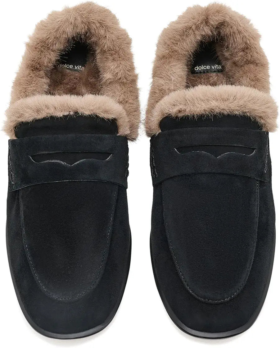 Dolce Vita Cloey Plush | Onyx Suede