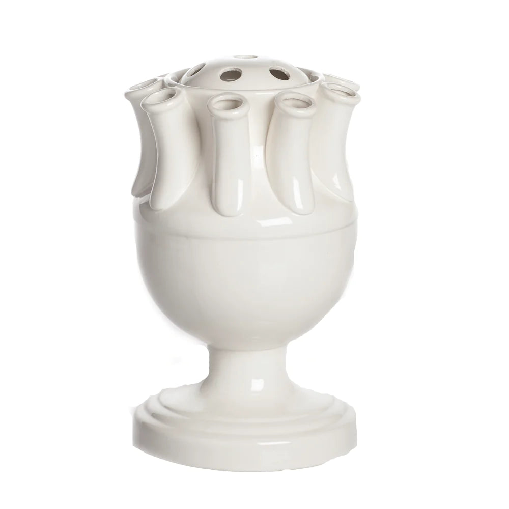 Ceramic Tulipiere - White