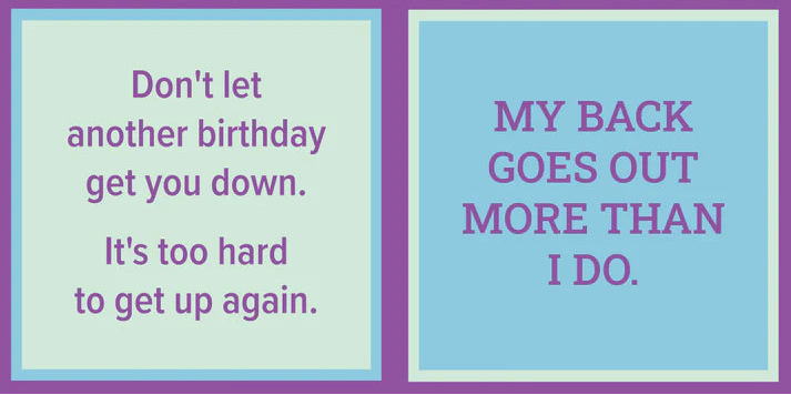 Beverage Napkin - My Back Goes Out