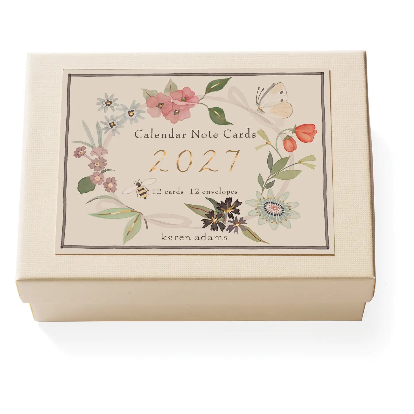 Karen Adams 2027 Note Card Box