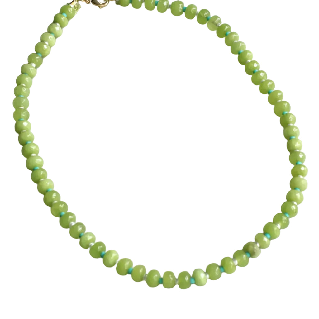 Islands Stone Candy Beaded Necklace-2 Colors