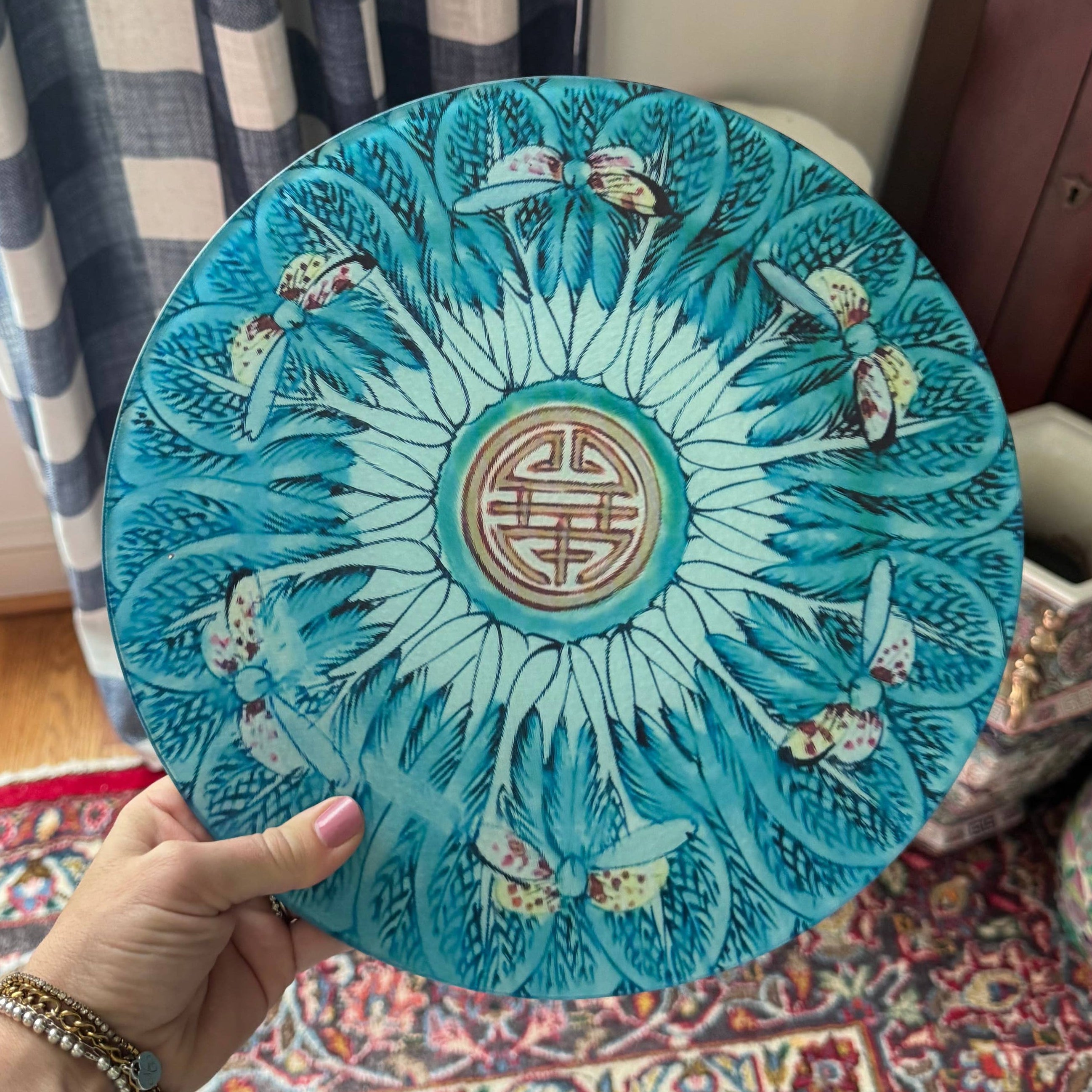 Grandmillennial China Plate Cutting Board: 3 designs