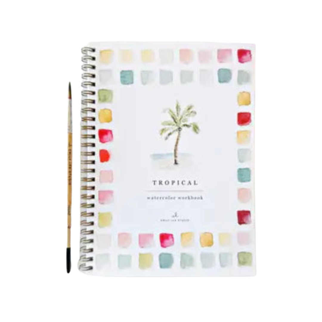 Emily Lex Tropical Watercolor Workbook
