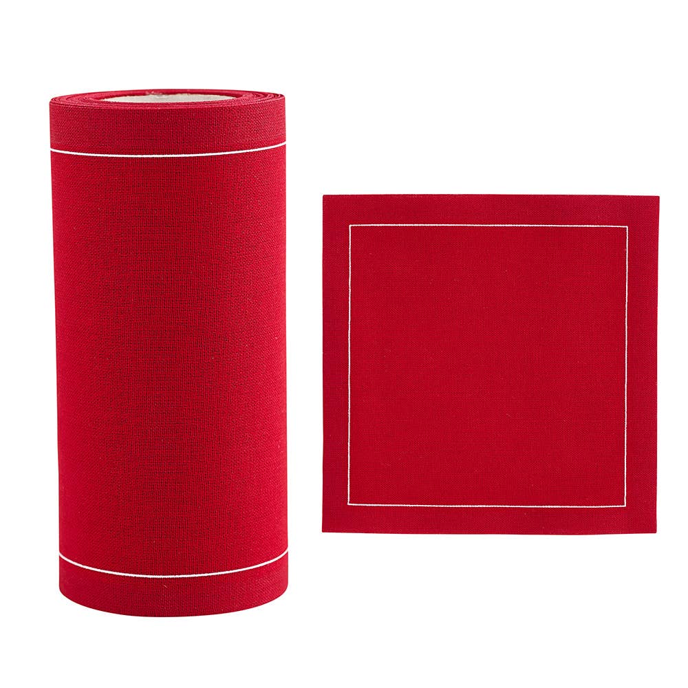 Cocktail Napkins | Red Carpet Disposable Cotton