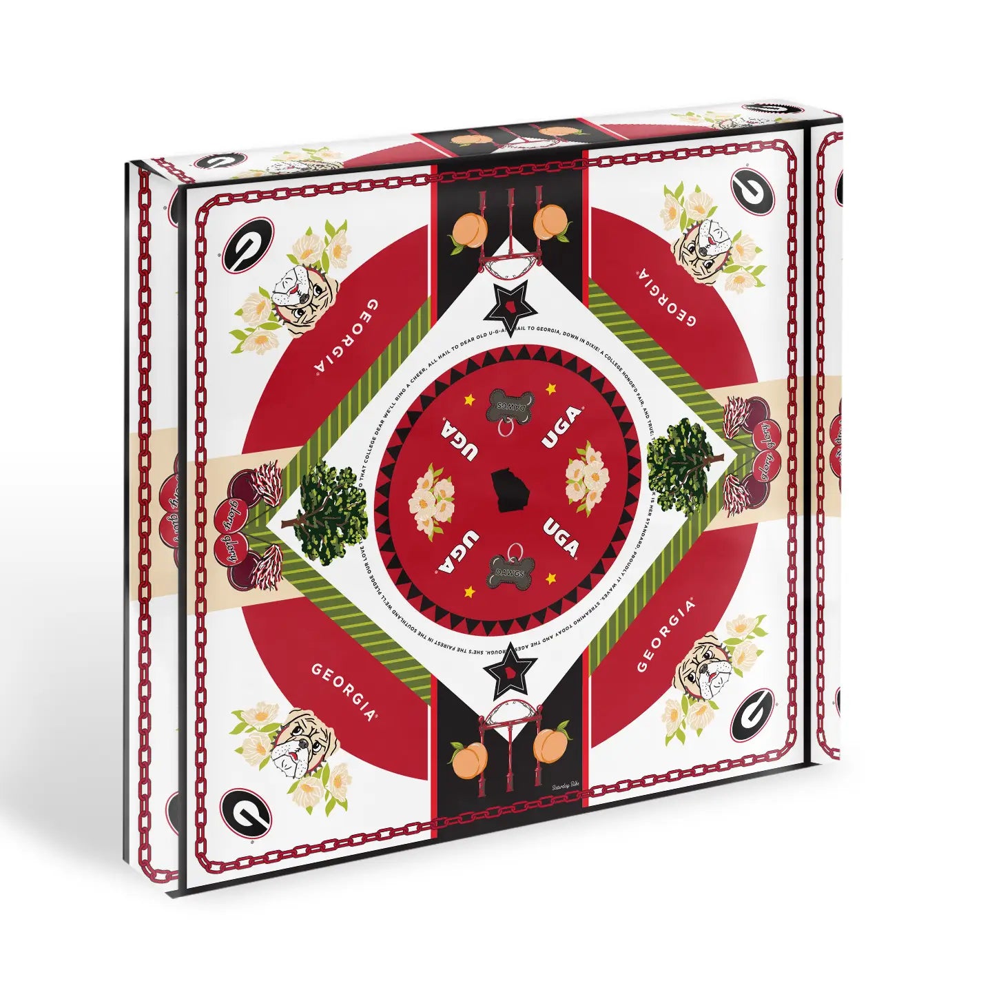 Georgia Bulldogs Acrylic Block Art