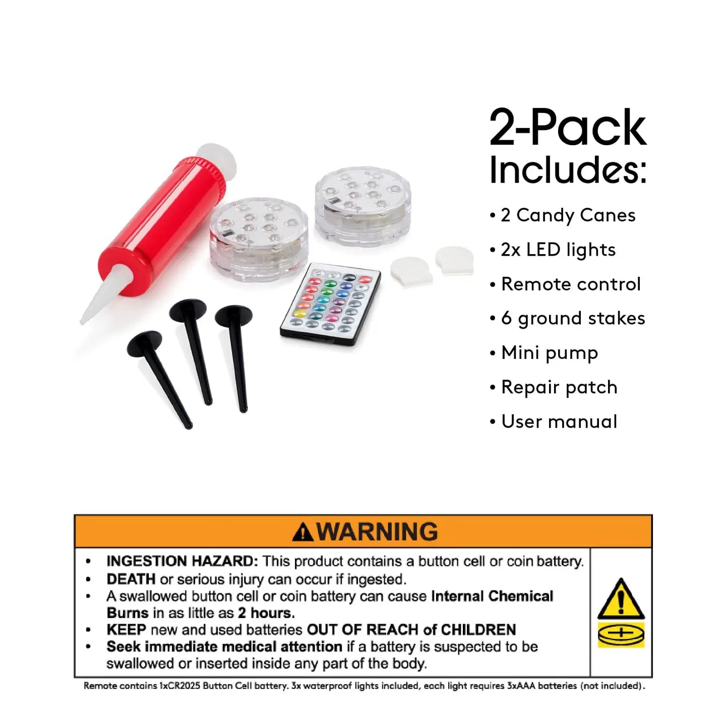 Inflatable Candy Canes