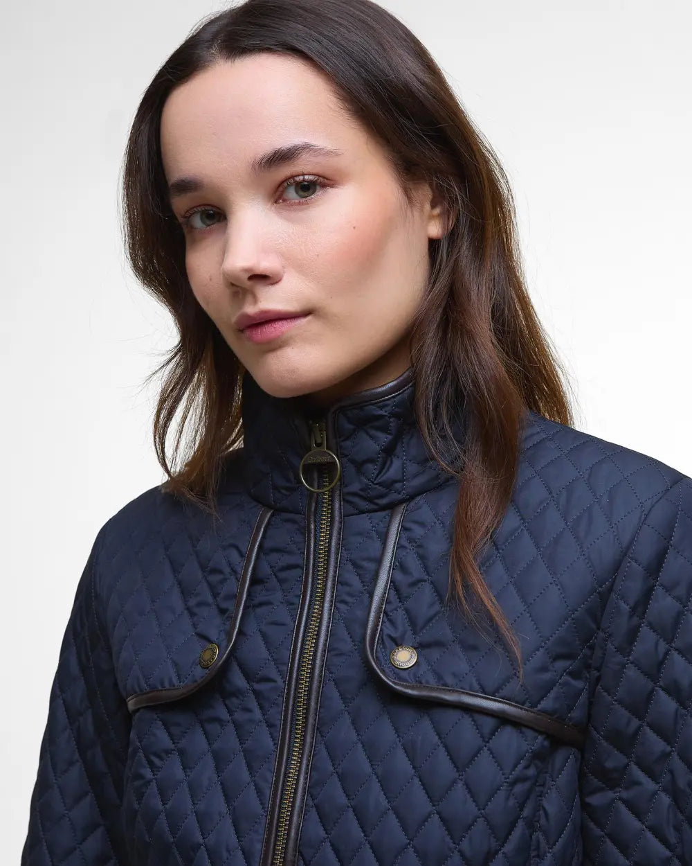 Barbour Dahlia Quilted Jacket - Dark Navy