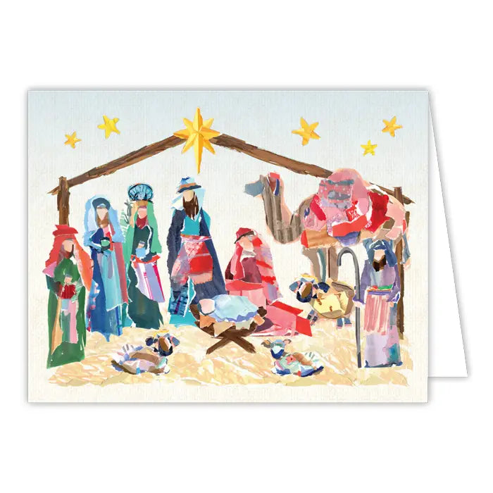 Nativity Folded Notes