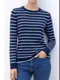 IN CASHMERE Long Sleeve Sweater |  Midnight Navy