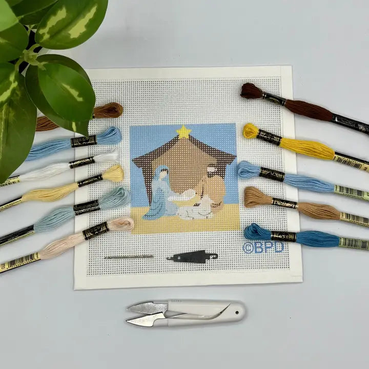 Nativity Needlepoint Kit