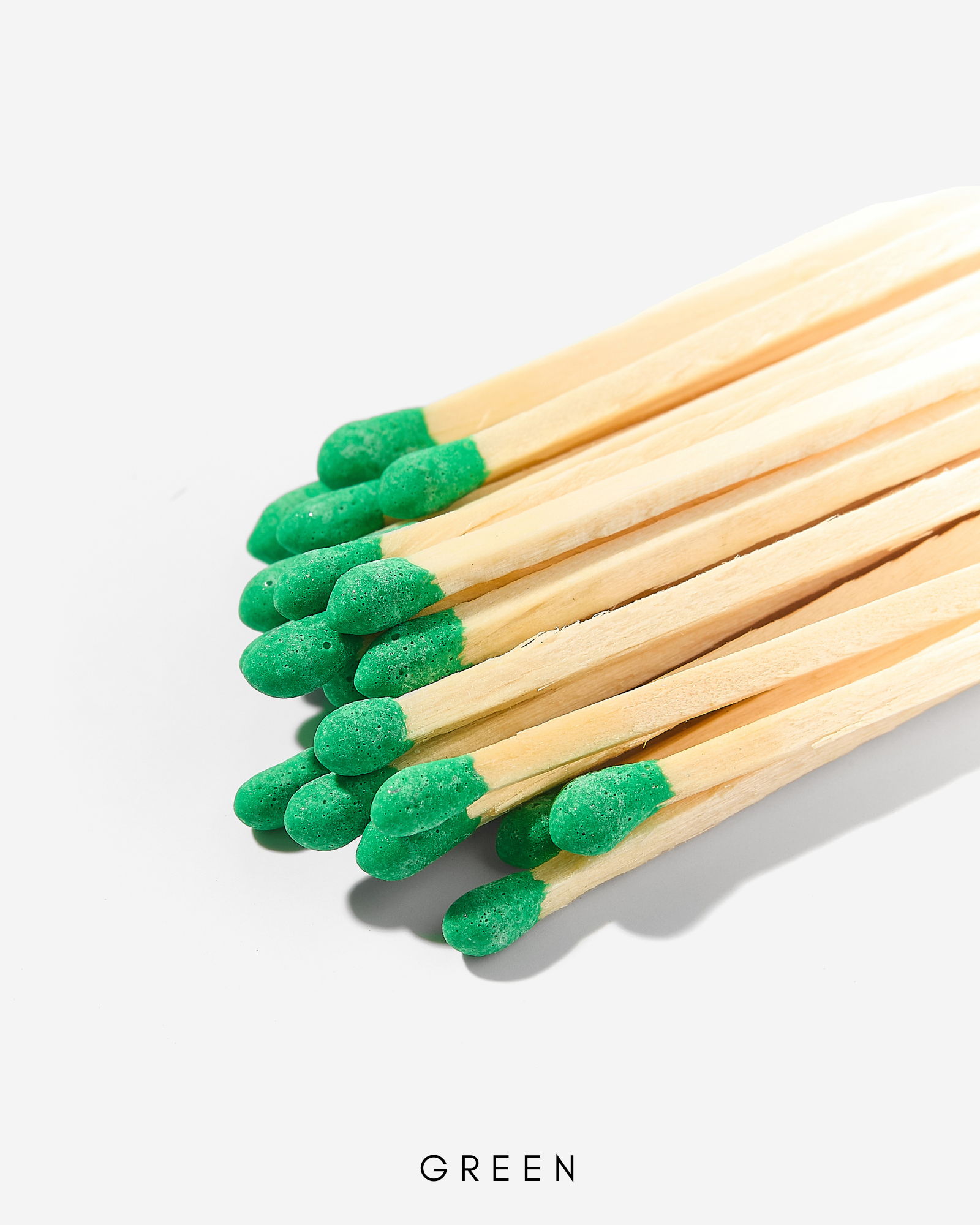 3'' Inch Match Stick Refills : Green