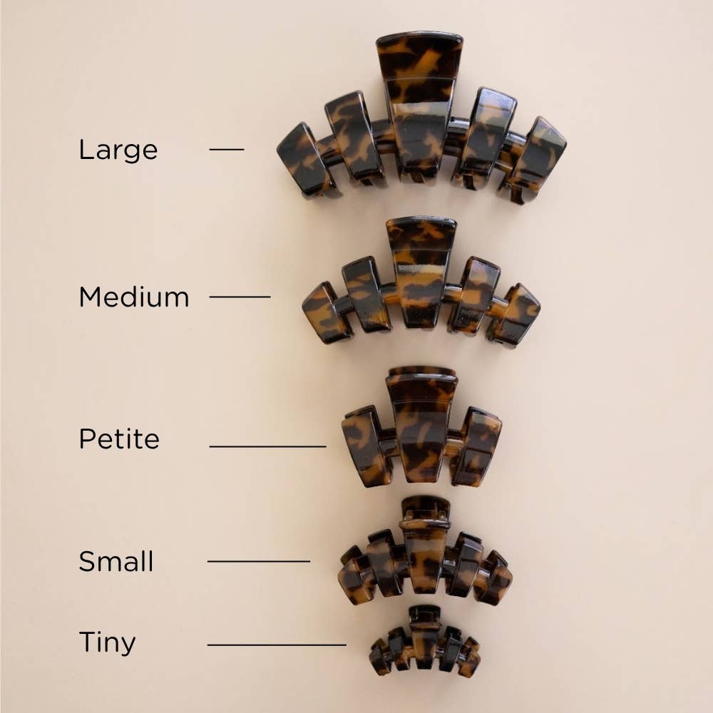 Teleties Classic | Tortoise | Petite | Claw Clip