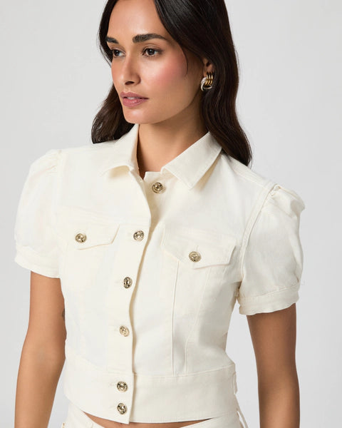 PAIGE Kendra Jacket - Tonal Ecru