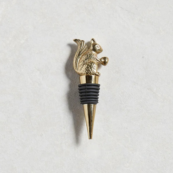 Whimsy Bottle Stopper | Owl and Squirrel