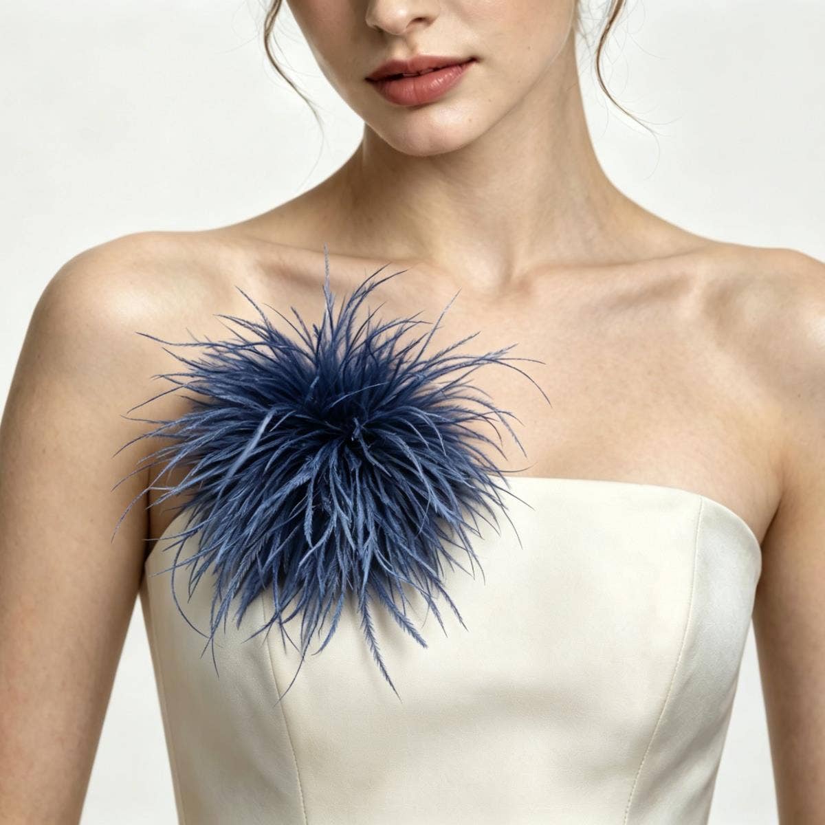 Feather Floral Brooch | 4 Colors