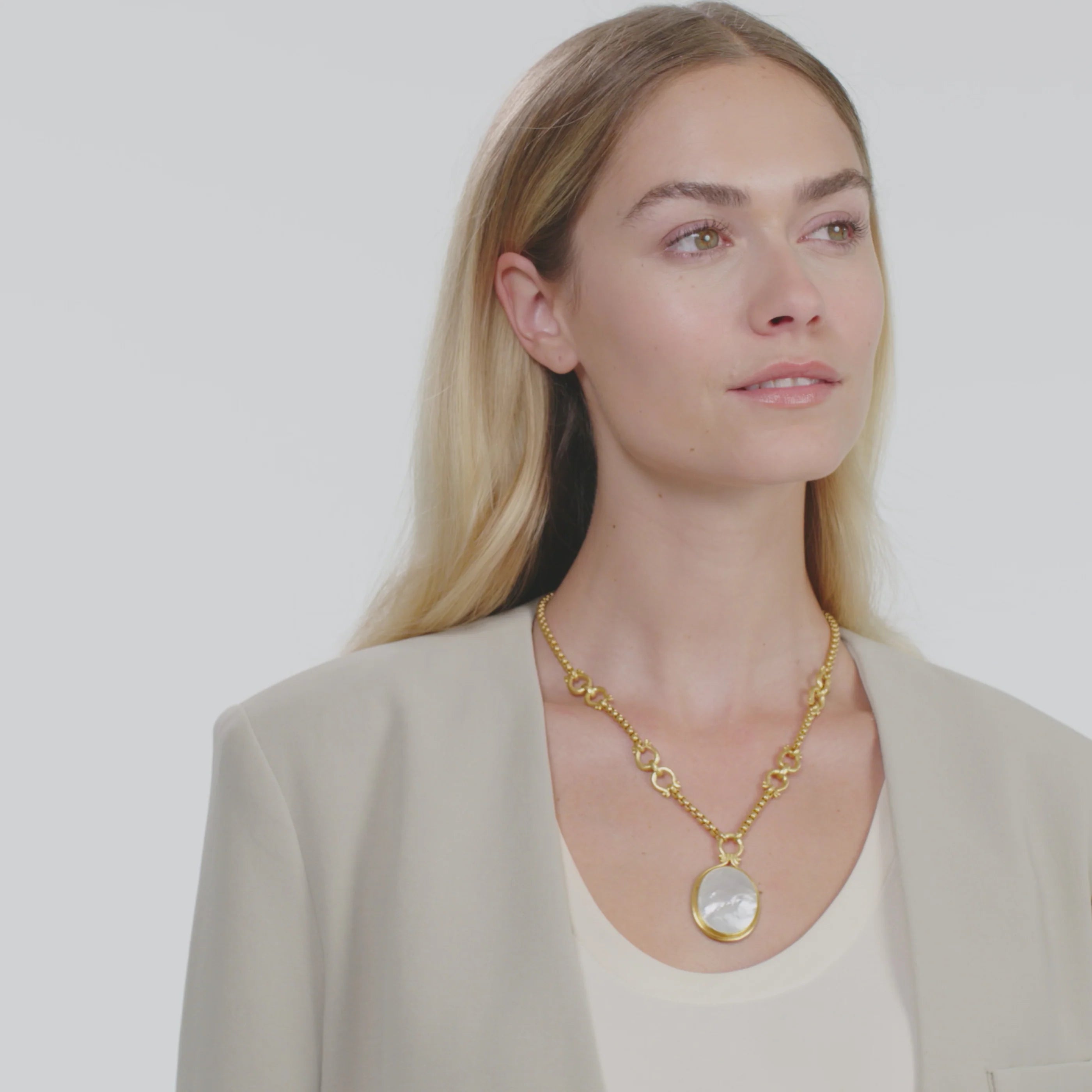 Julie Vos Saratoga Statement Necklace