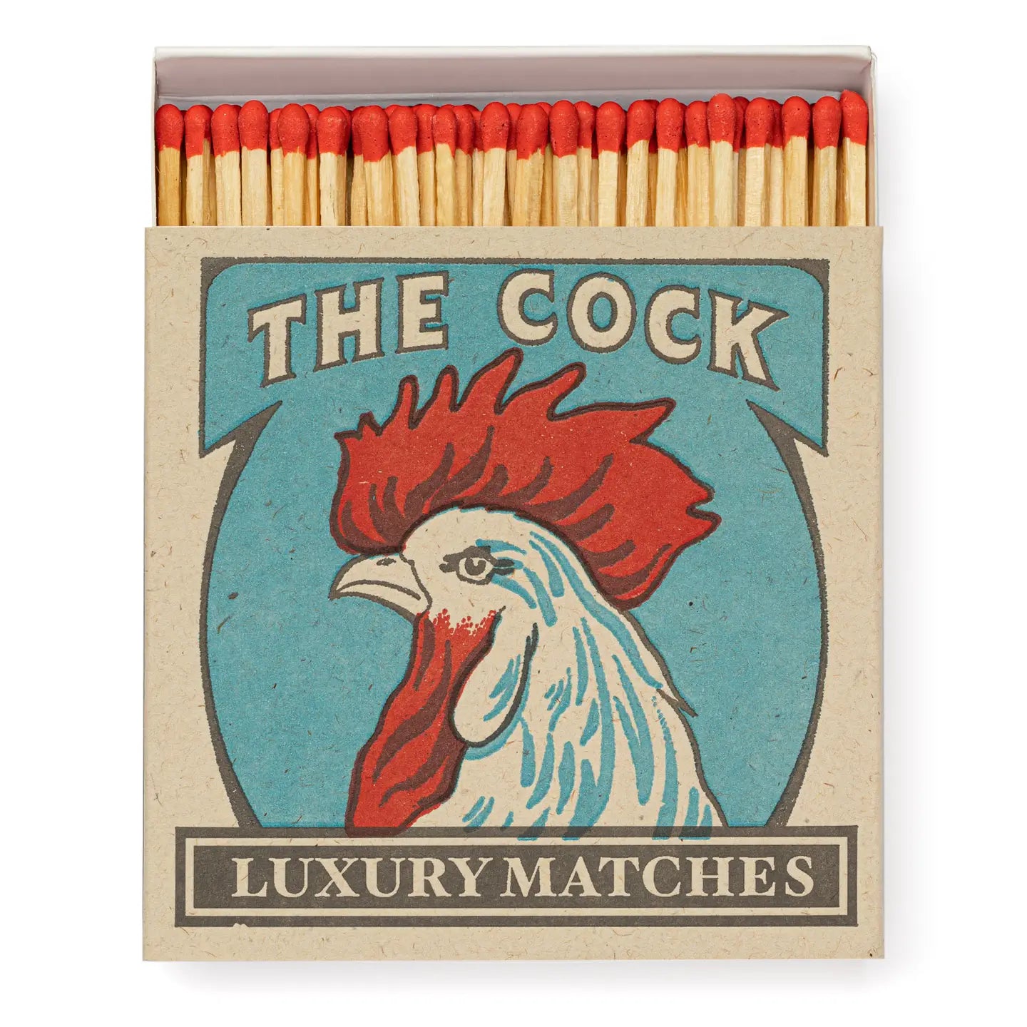 Fun Square Safety Matches - 5 designs