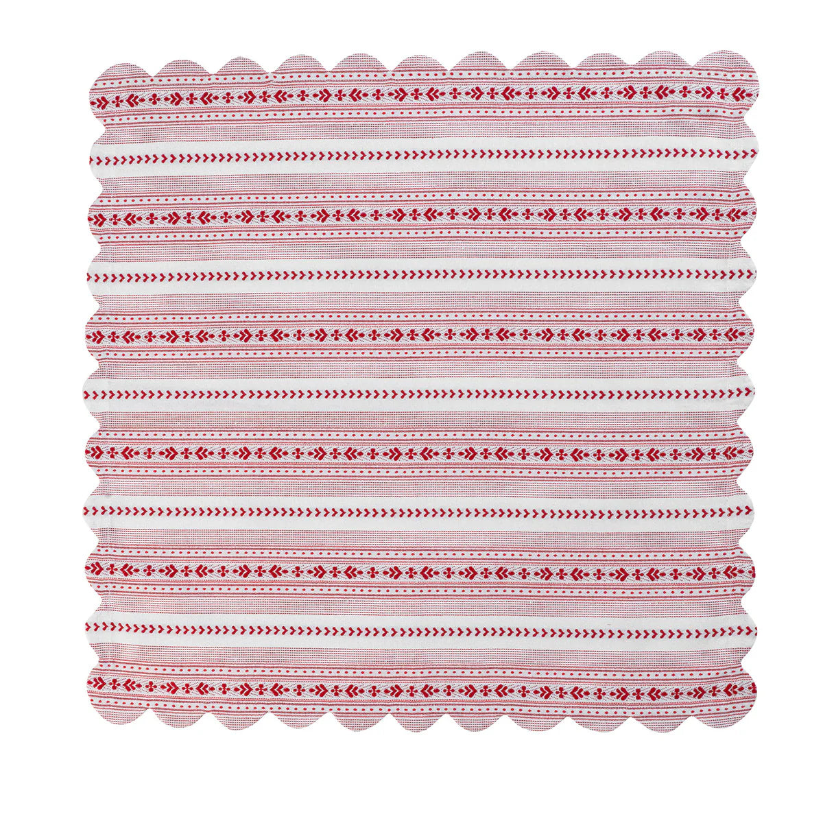 Juliska  Villa Stripe  Napkin Set/4 - Red