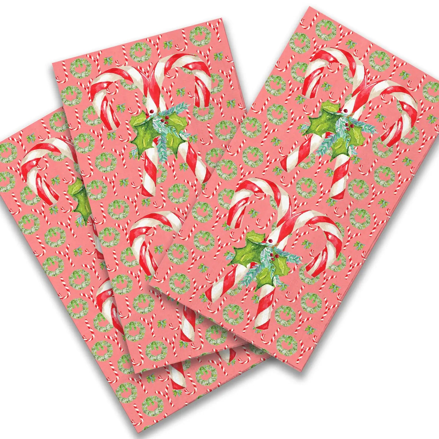 Candy Canes Guest Napkins