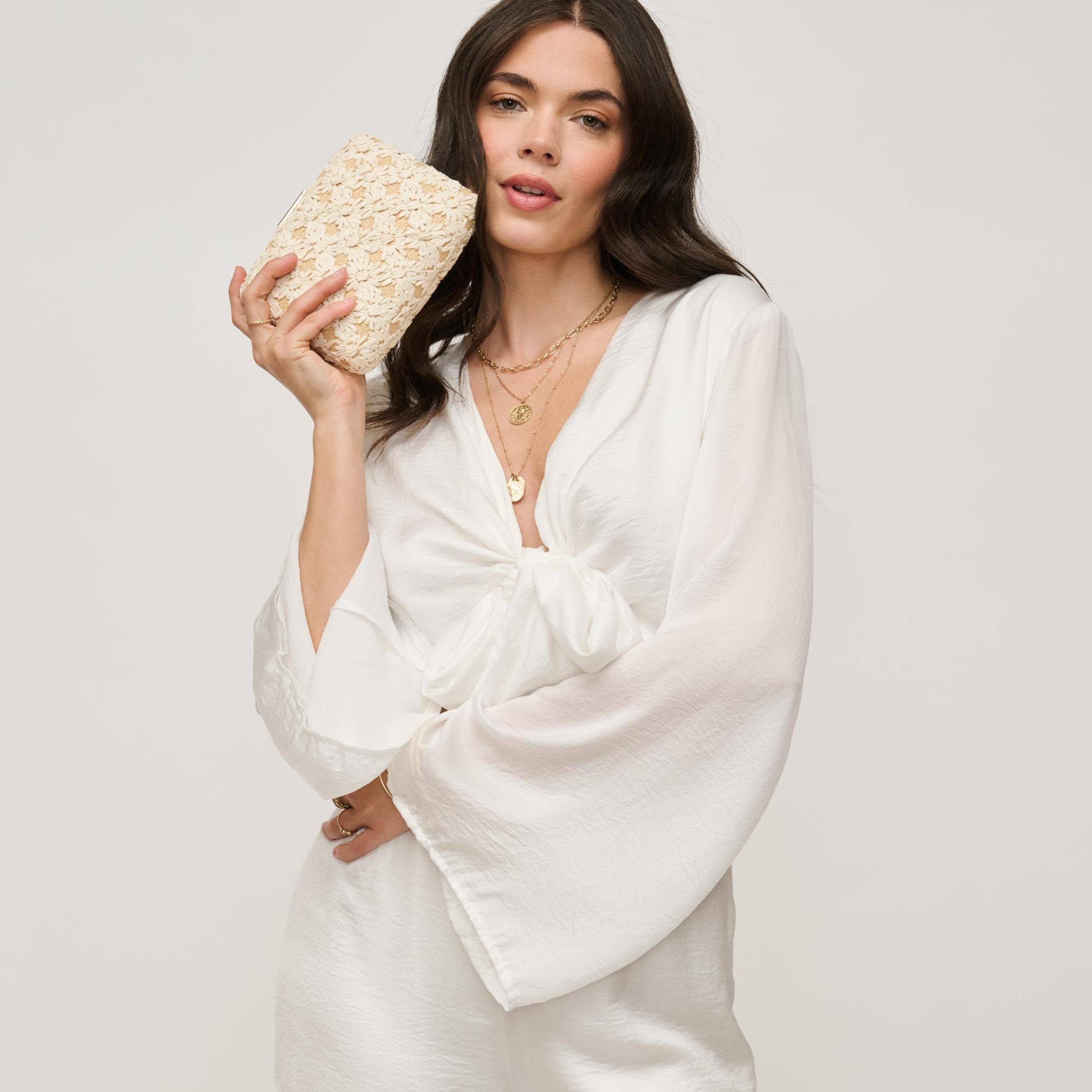 Samantha Evening Bag - Black Natural