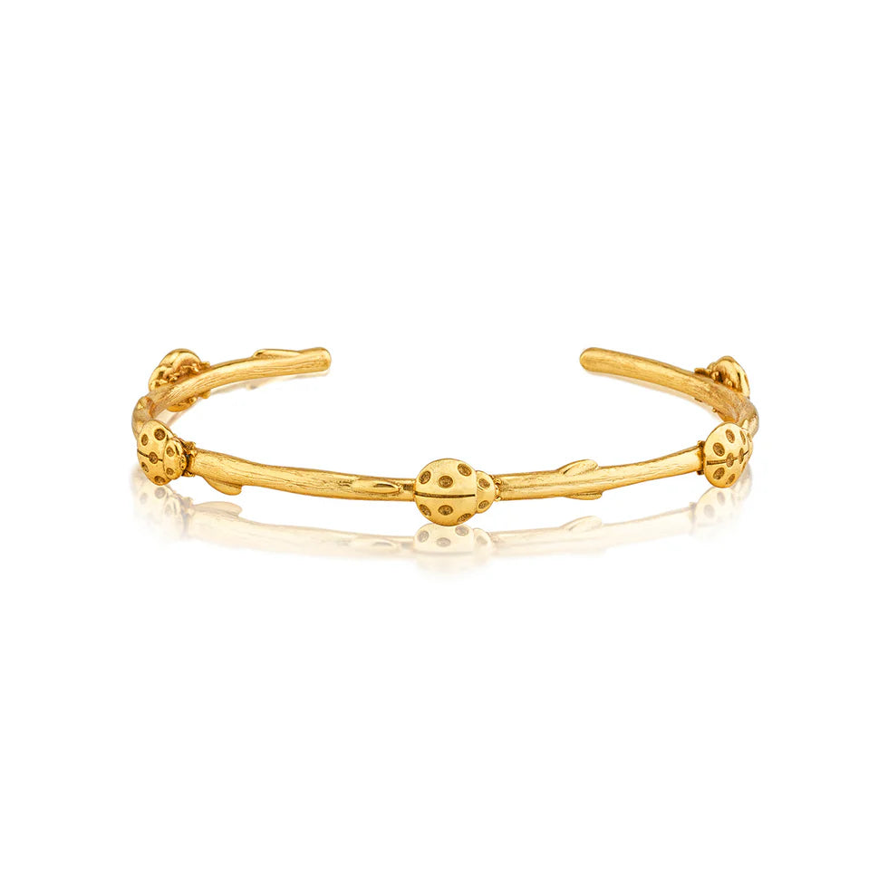 Capucine De Wulf  Meadow Ladybug Petite Cuff | Gold