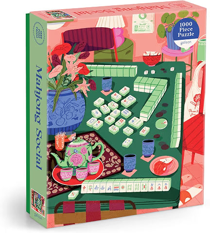 Mahjong Social 1000 Piece Puzzle